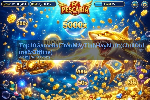 Giao diện cổng game online hiện đại