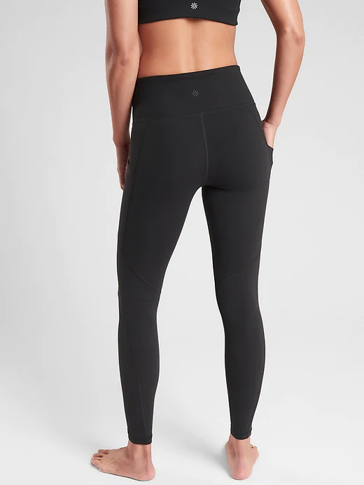 Athleta Meshblock Pocket Salutation Tights back