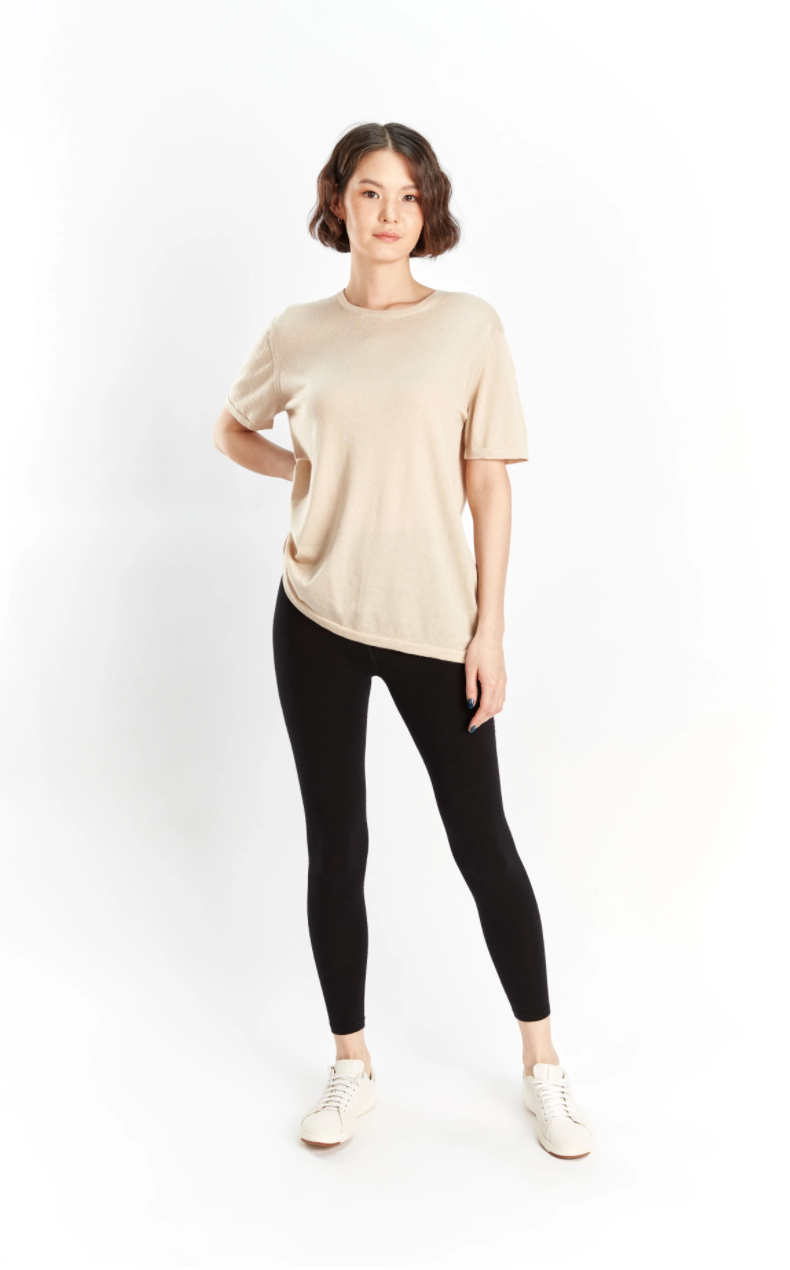 Gobi Silk-Cashmere Leggings front full