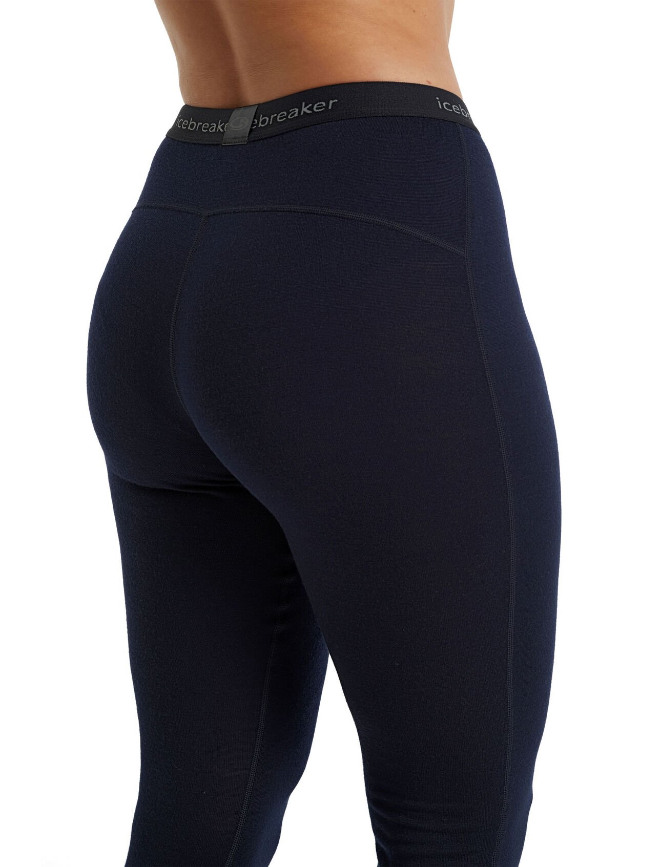 Icebreaker Women's Merino 260 Tech Thermal Leggings back close