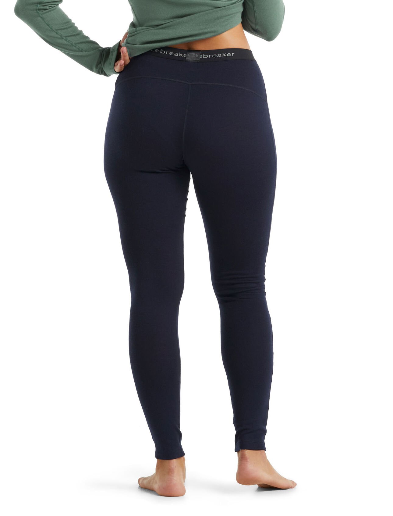 Icebreaker Women's Merino 260 Tech Thermal Leggings back